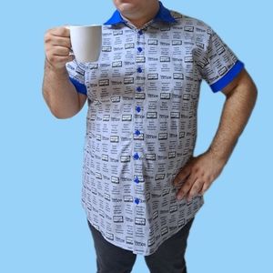 "The Office" Button Up Shirt